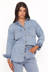 Anicia Denim Shirt - Light