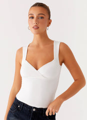 Rosier Top - White