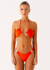 Saint Lucia Bikini Bottom - Orange