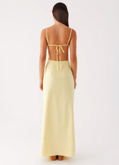 Selah Maxi Dress - Yellow