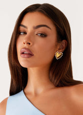 Shaina Earrings - Gold