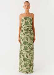 Sirrah Maxi Dress - Jade Fern