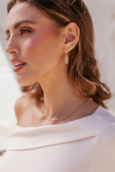 Xena Earrings - Sage/Gold