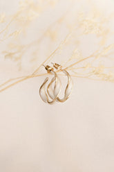 Clementine Earrings - White