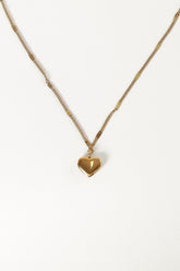 Fay Heart Shaped Necklace - Gold