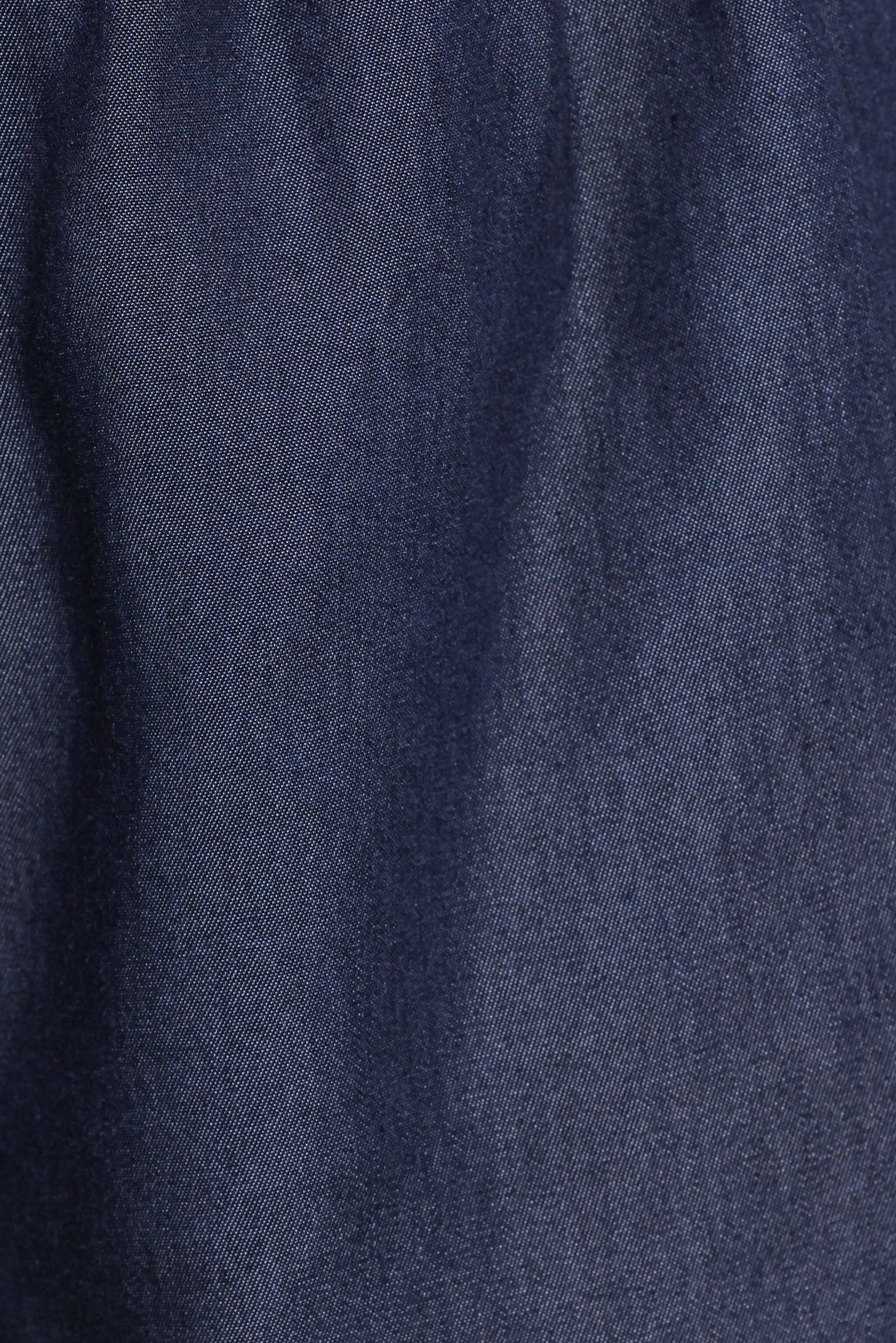 Aaliyah Chambray Shorts - Dark Wash