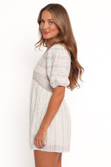 Aisley Romper - White