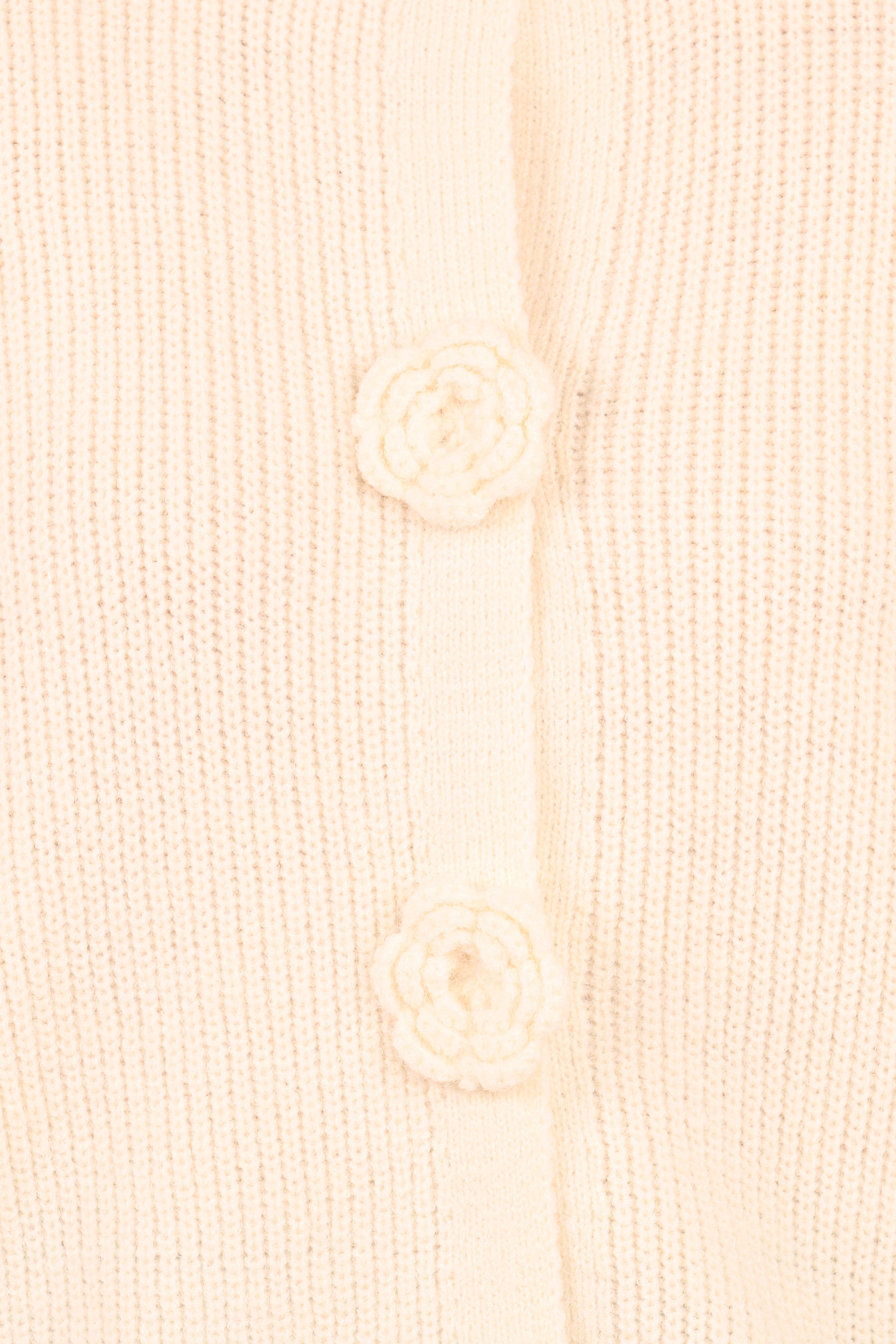 Jones Rosette Cardigan - Cream