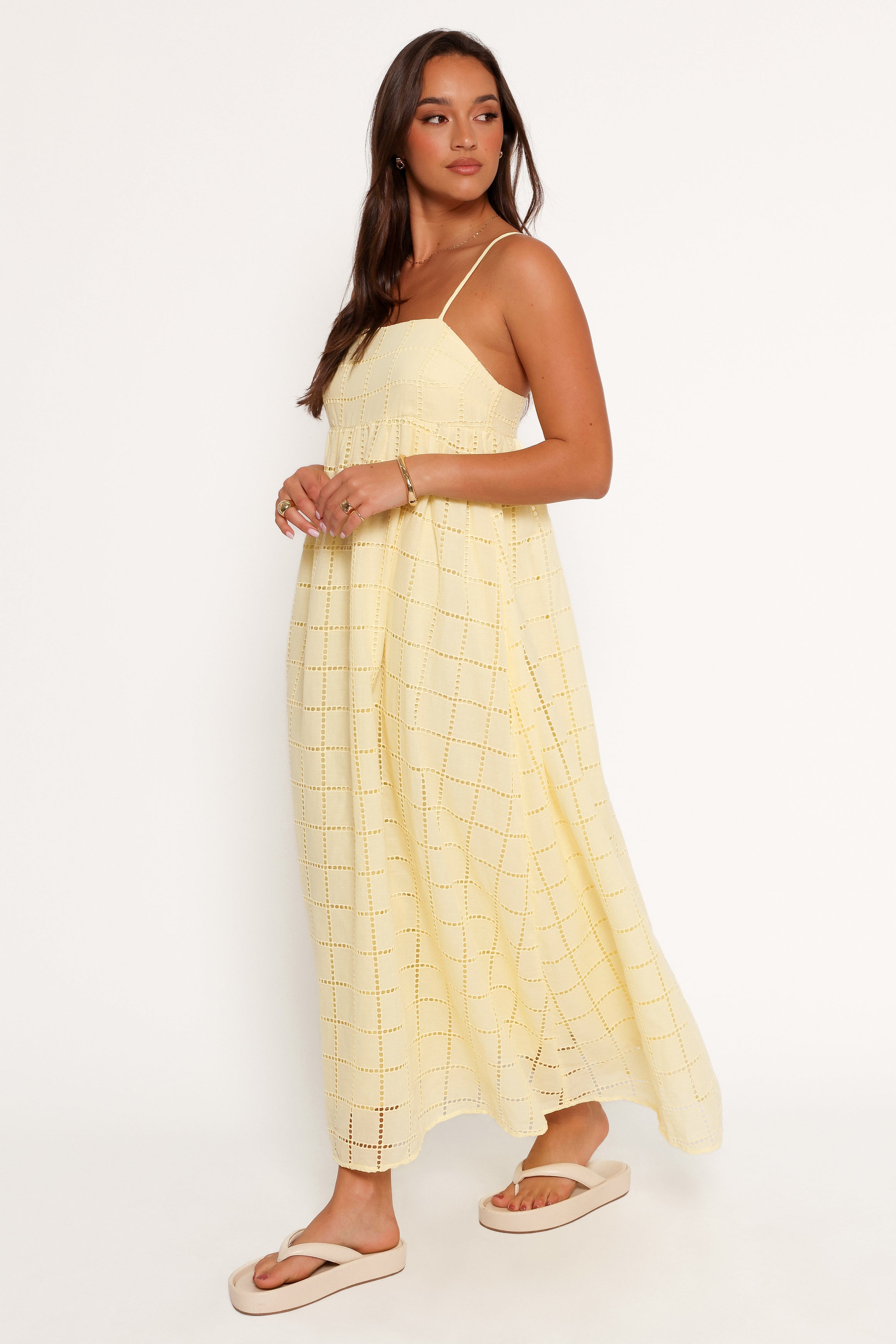 Alyah Maxi Dress - Butter Yellow