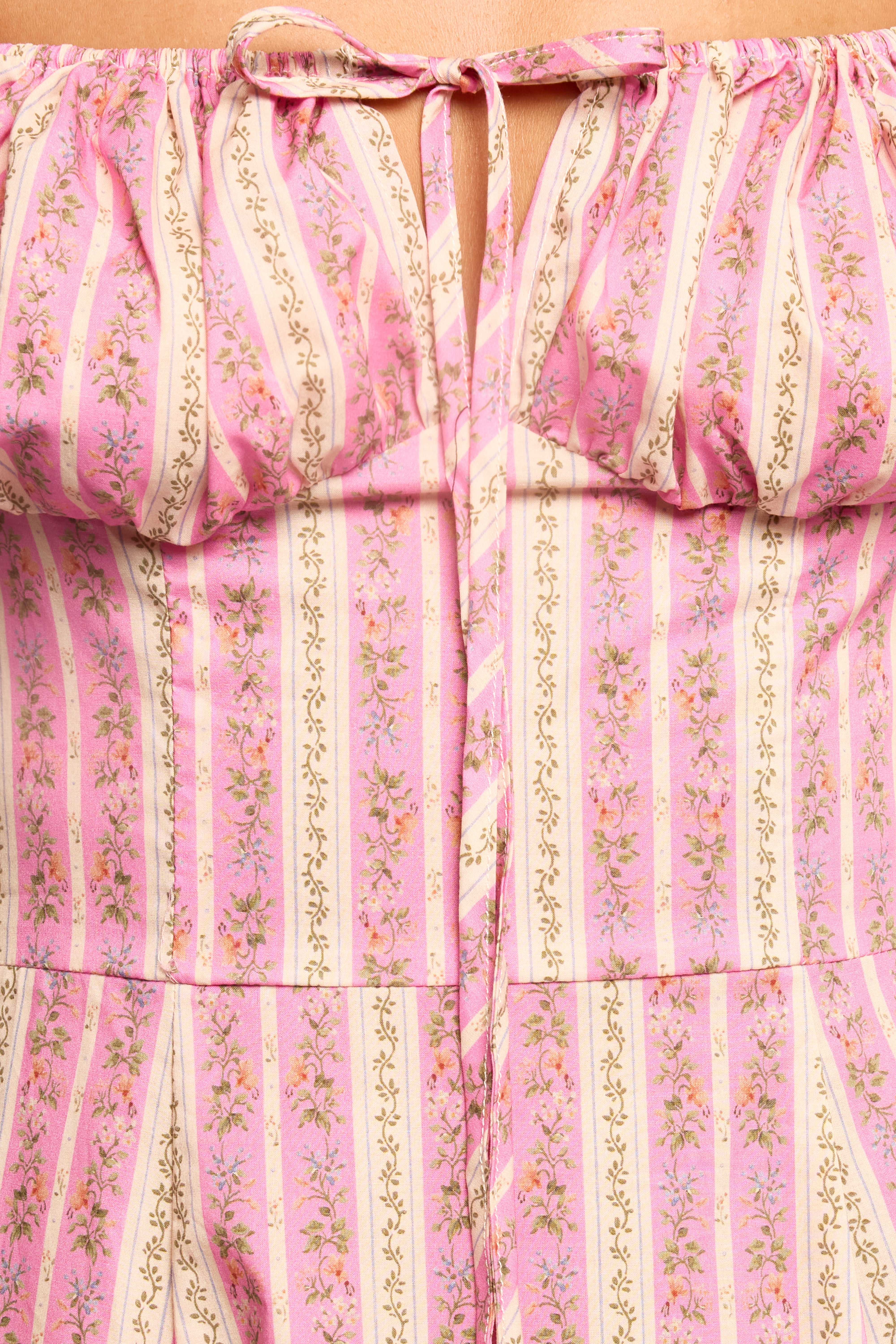 Amethyst Midi Dress - Pink