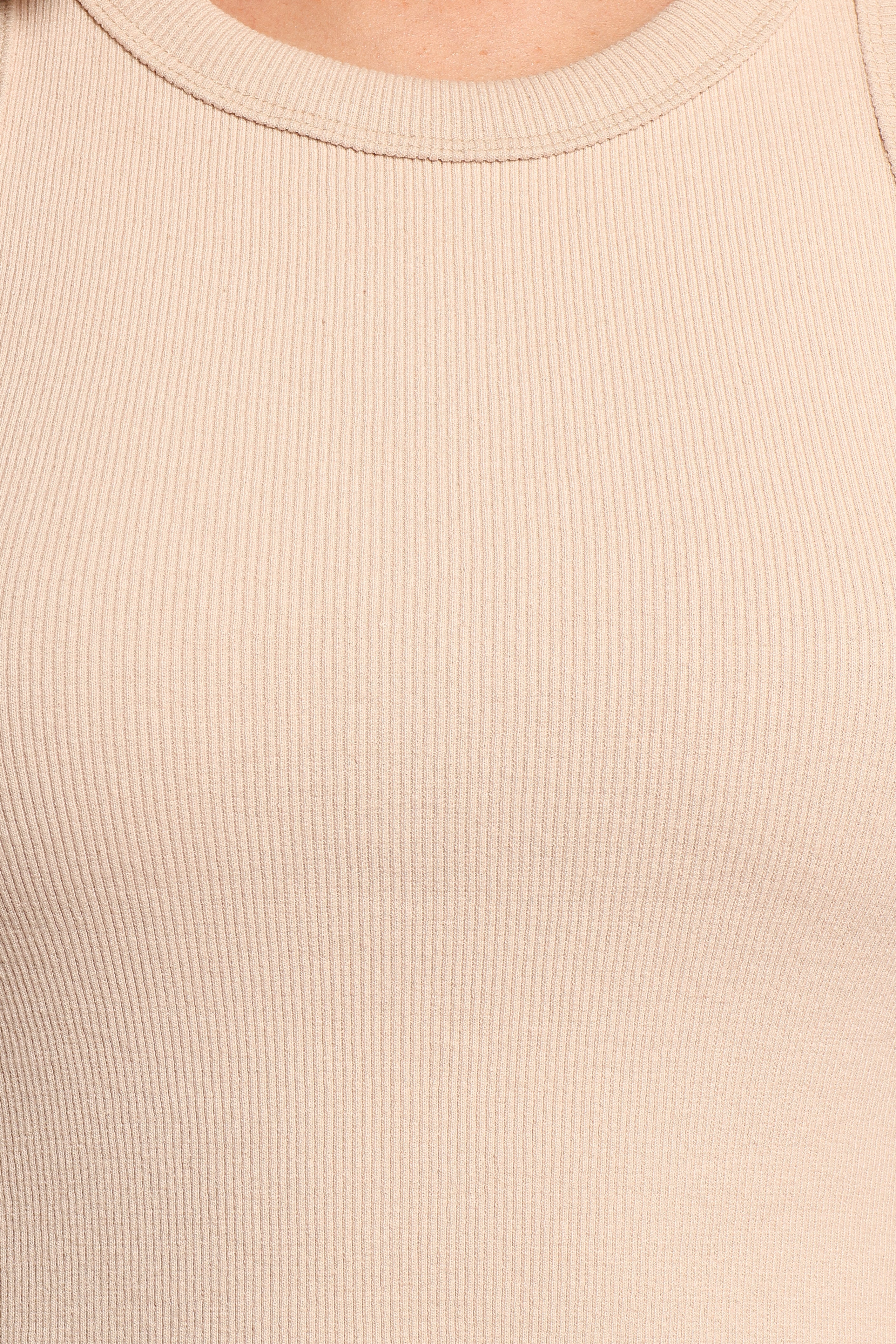 Amira Midi Dress - Taupe