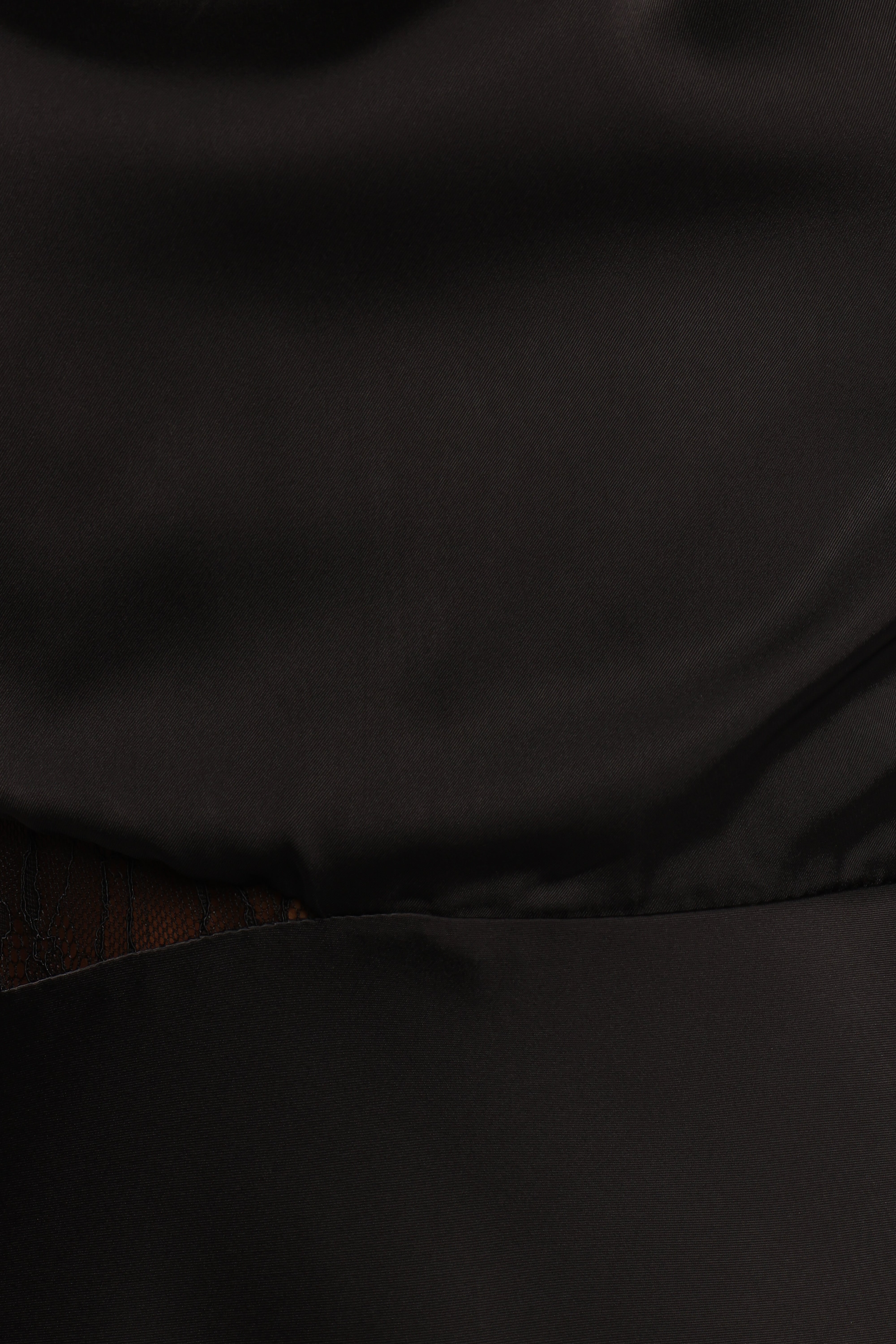 Anabelle Halter Neck Lace Maxi Dress - Black