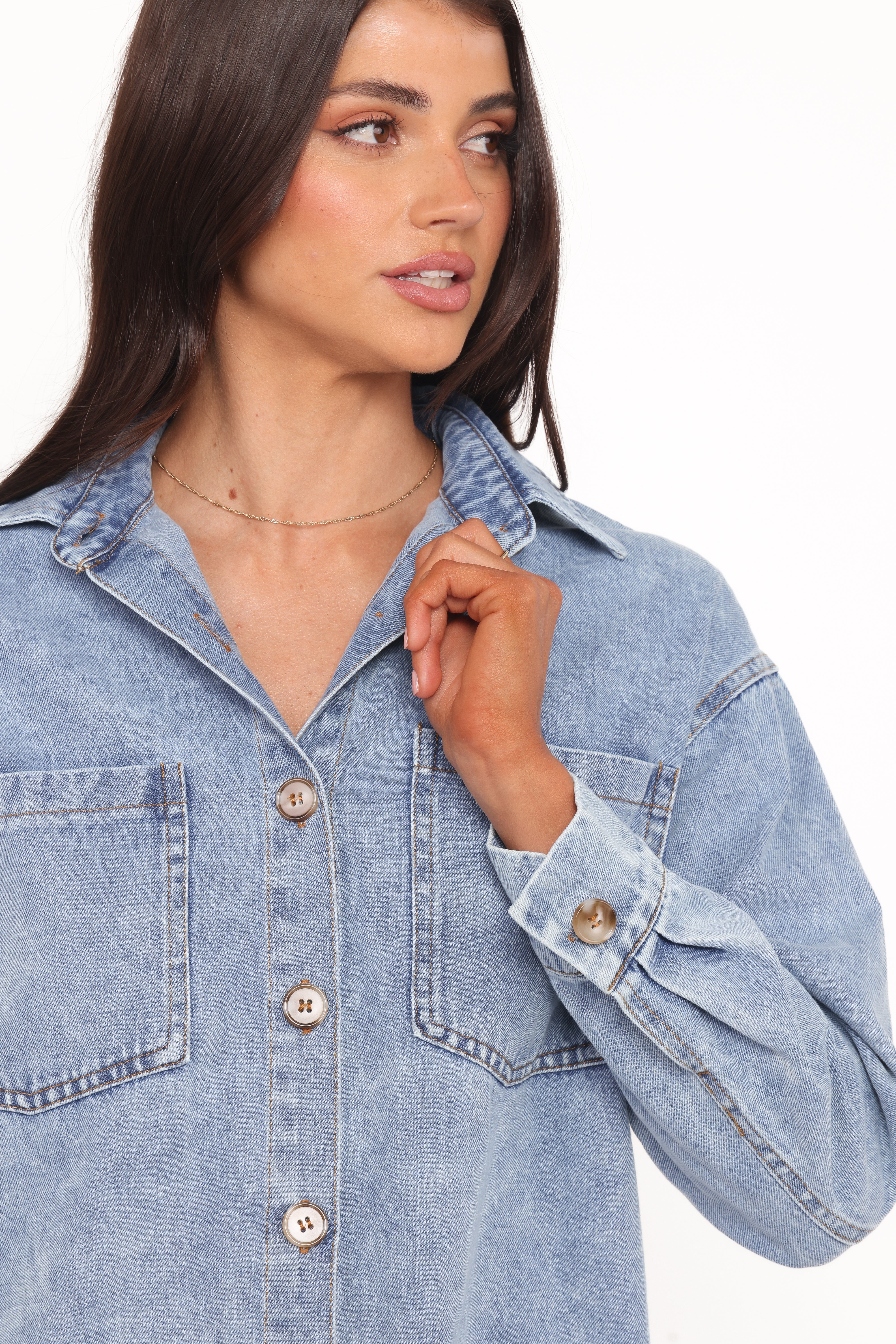 Anicia Denim Shirt - Light