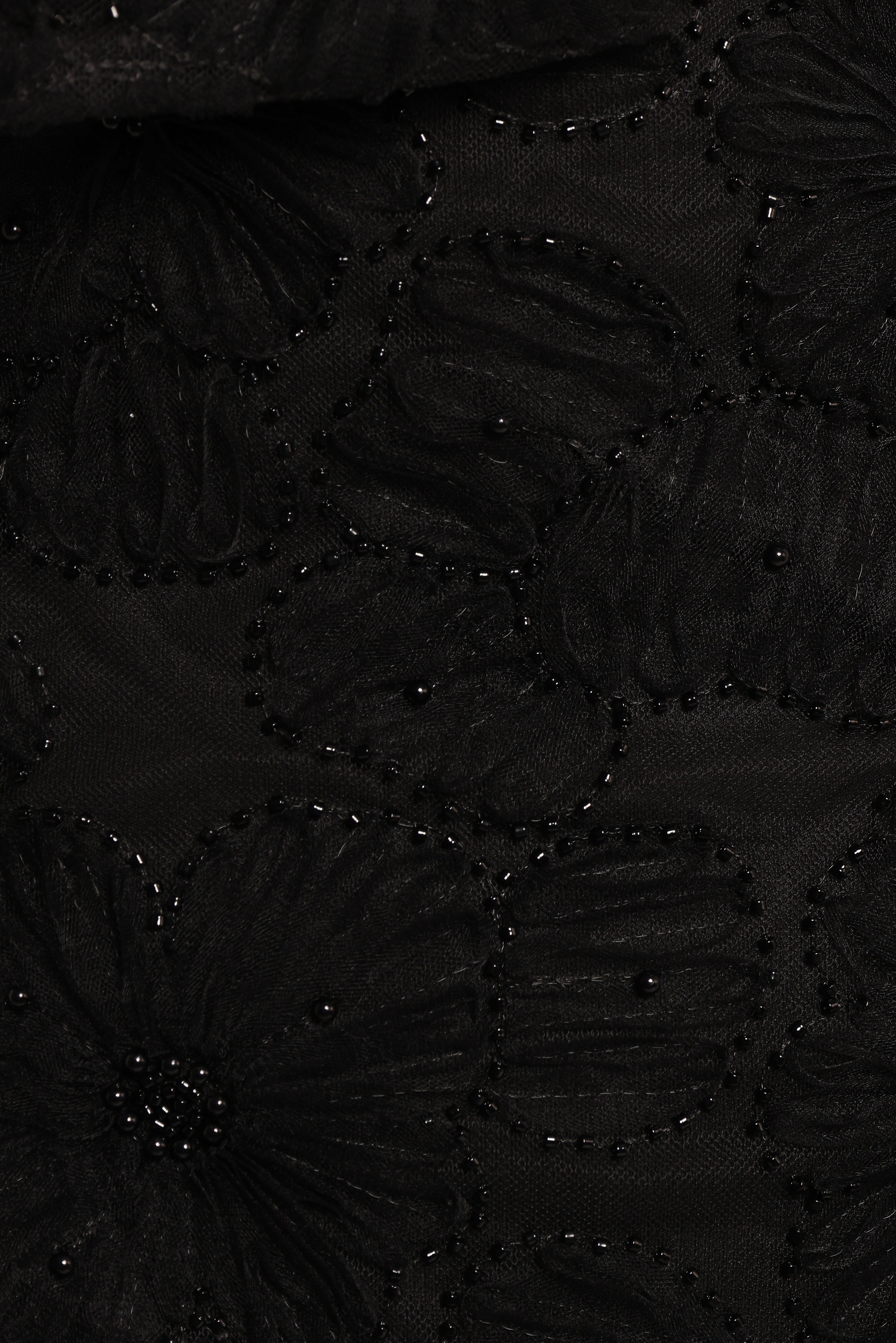 Ashly Off Shoulder Mini Dress - Black