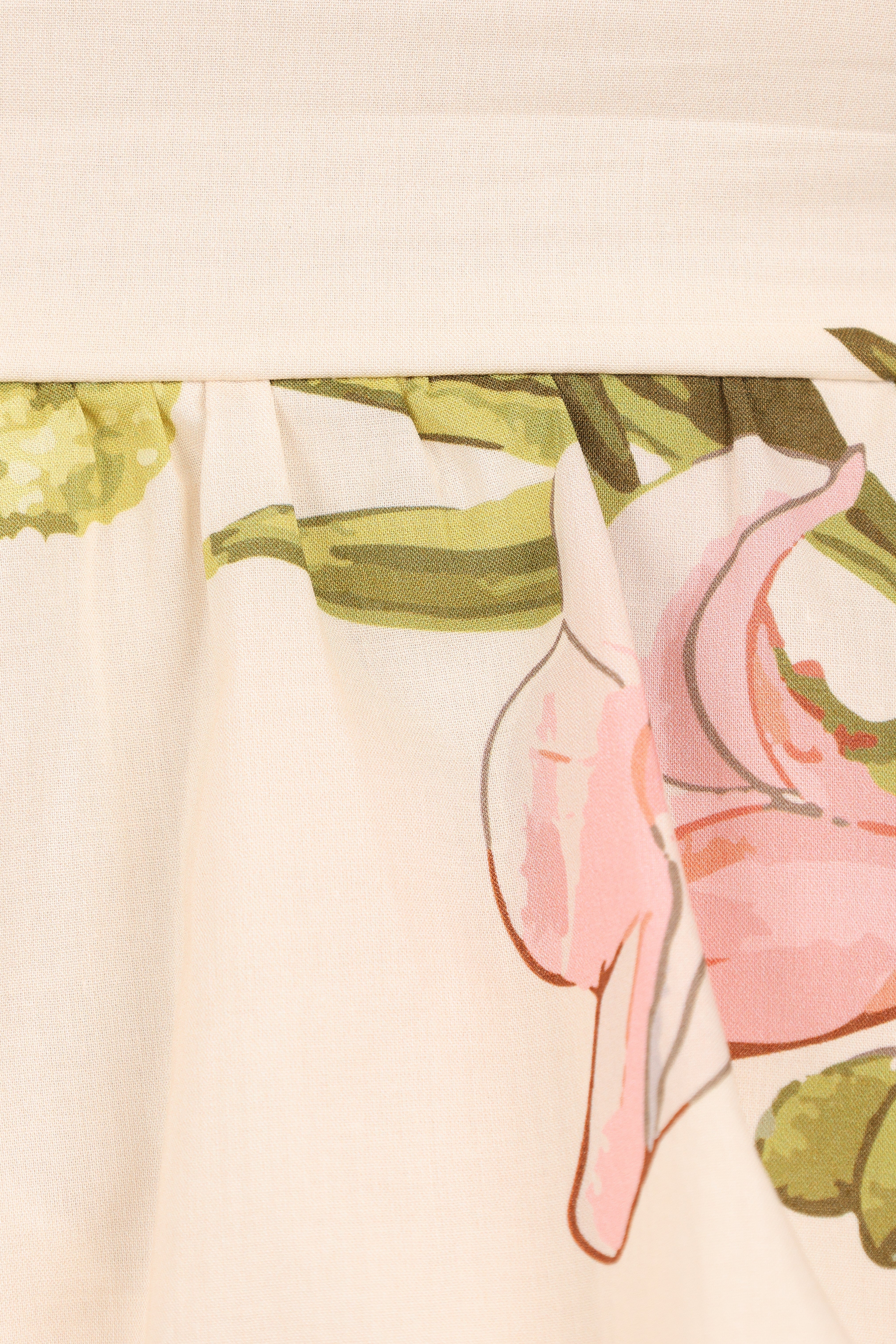 Aurelie Strapless Top - Native Flora