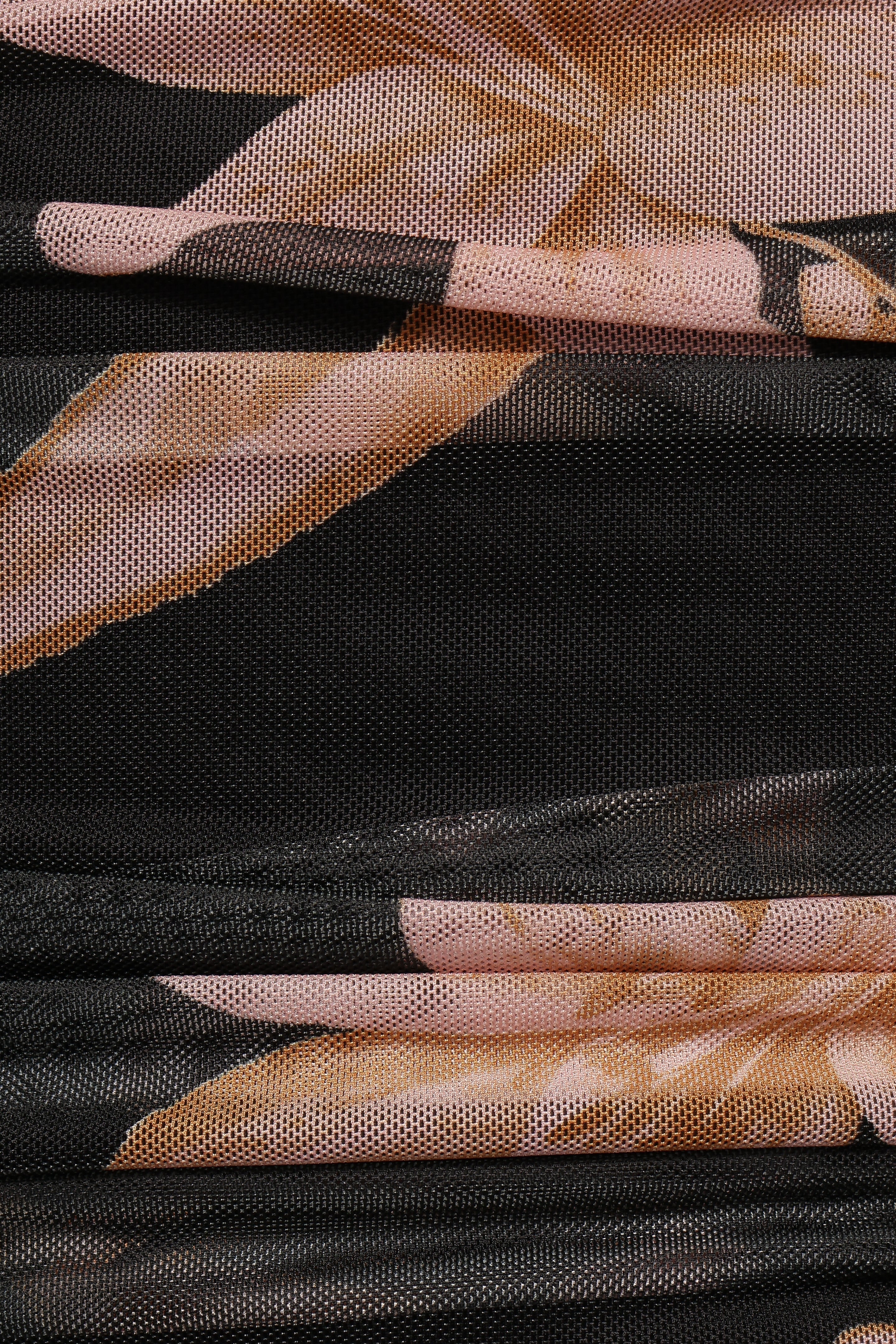 Bloise Long Sleeve Top - Black Floral