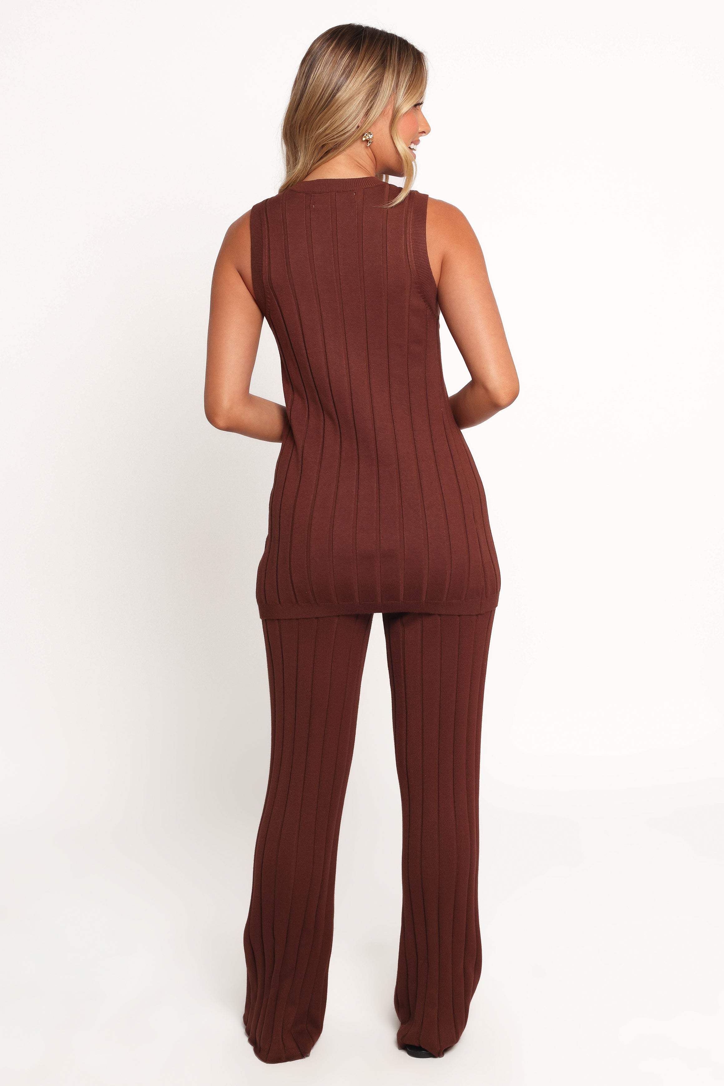 Bowery Knit Set - Chocolate