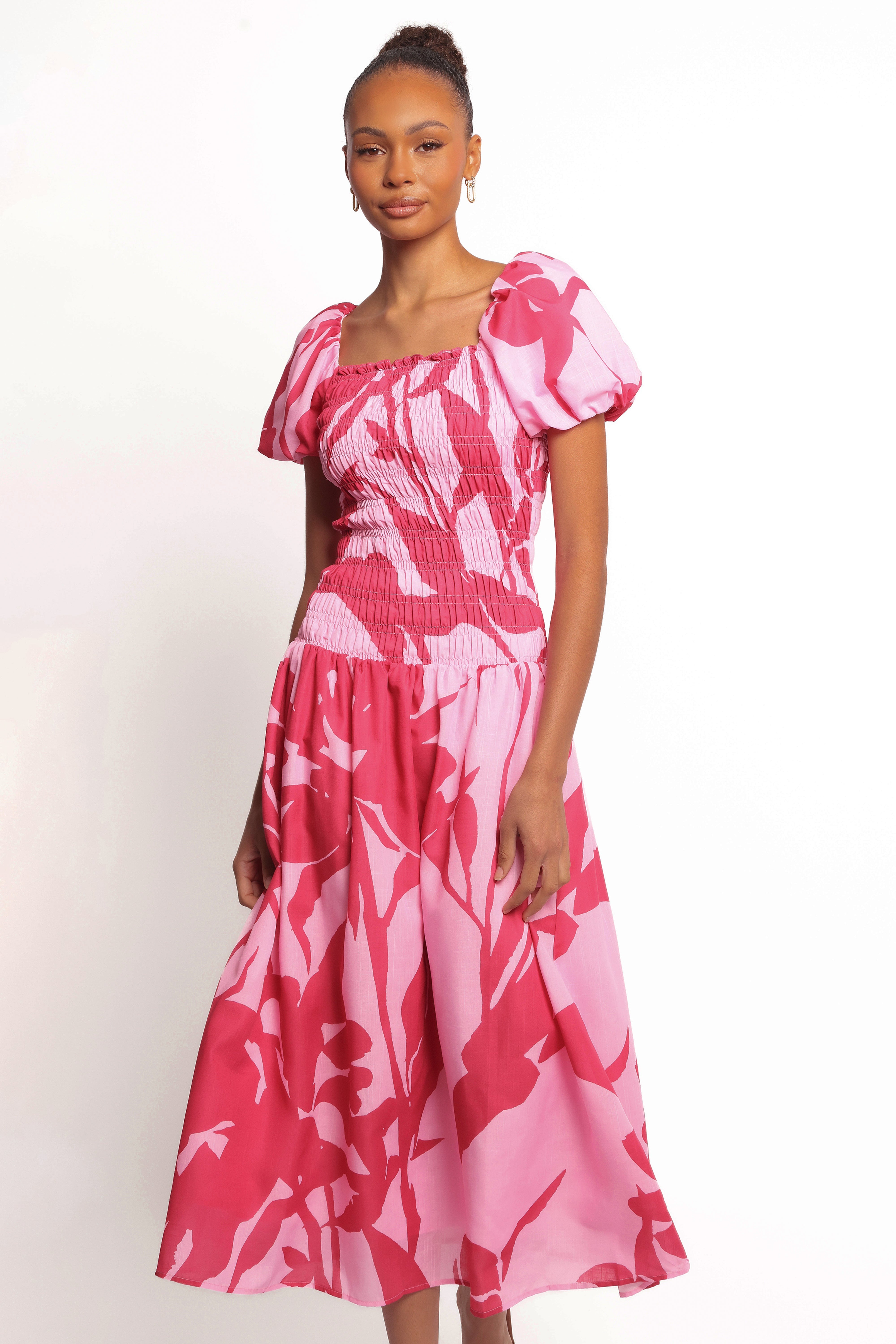 Bradley Maxi Dress - Pink Floral