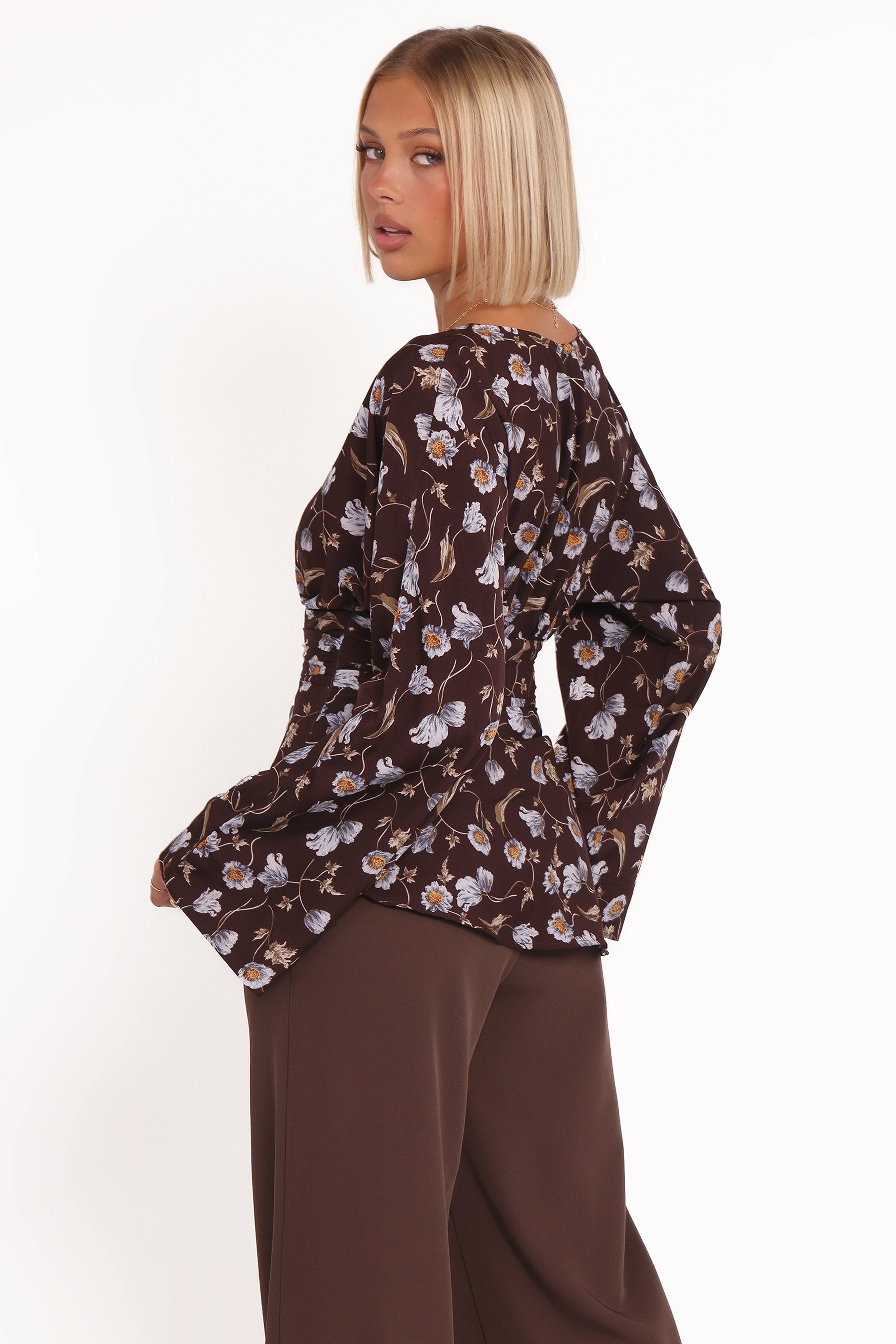 Calantha Top - Fall Floral