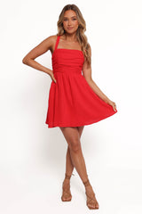 Callia Mini Dress - Red