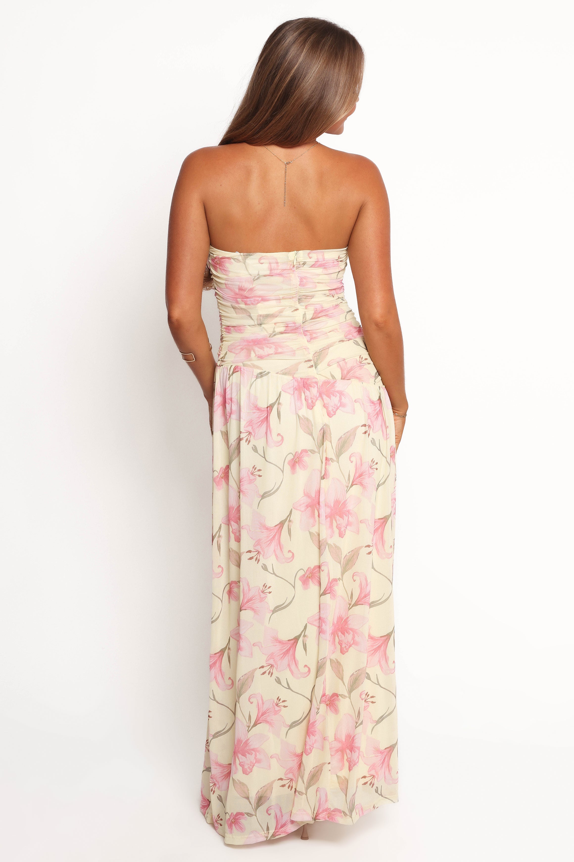 Calypso Maxi Dress - Yellow Floral