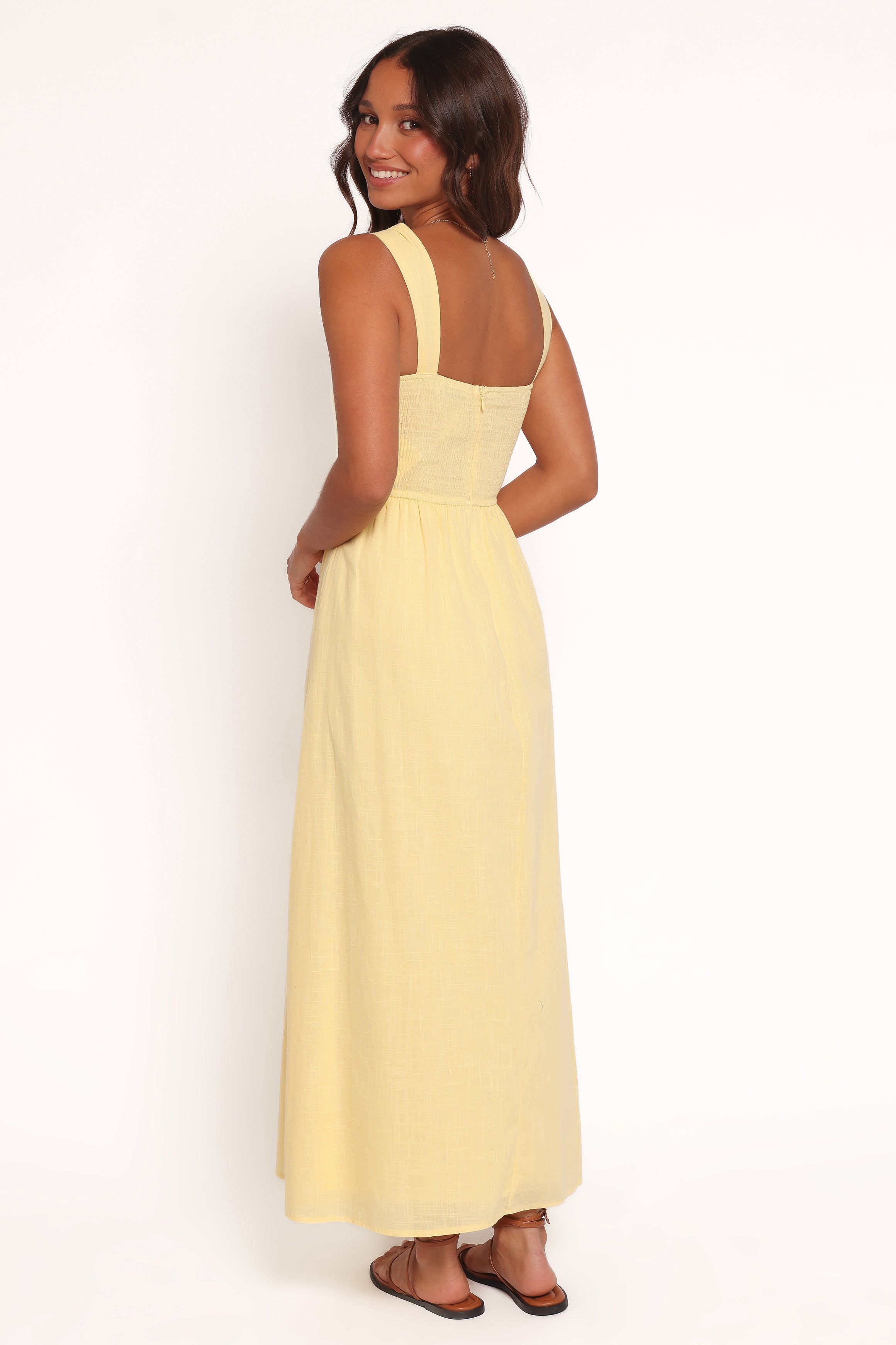 Caty Maxi Dress - Yellow