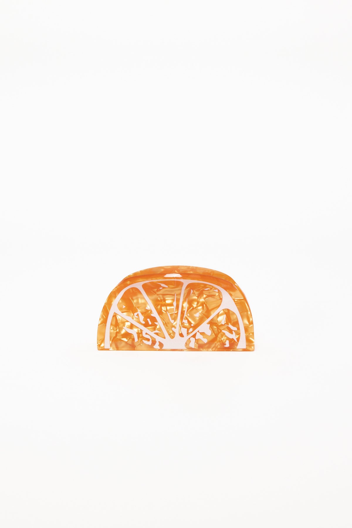 Clem Hair Clip - Orange