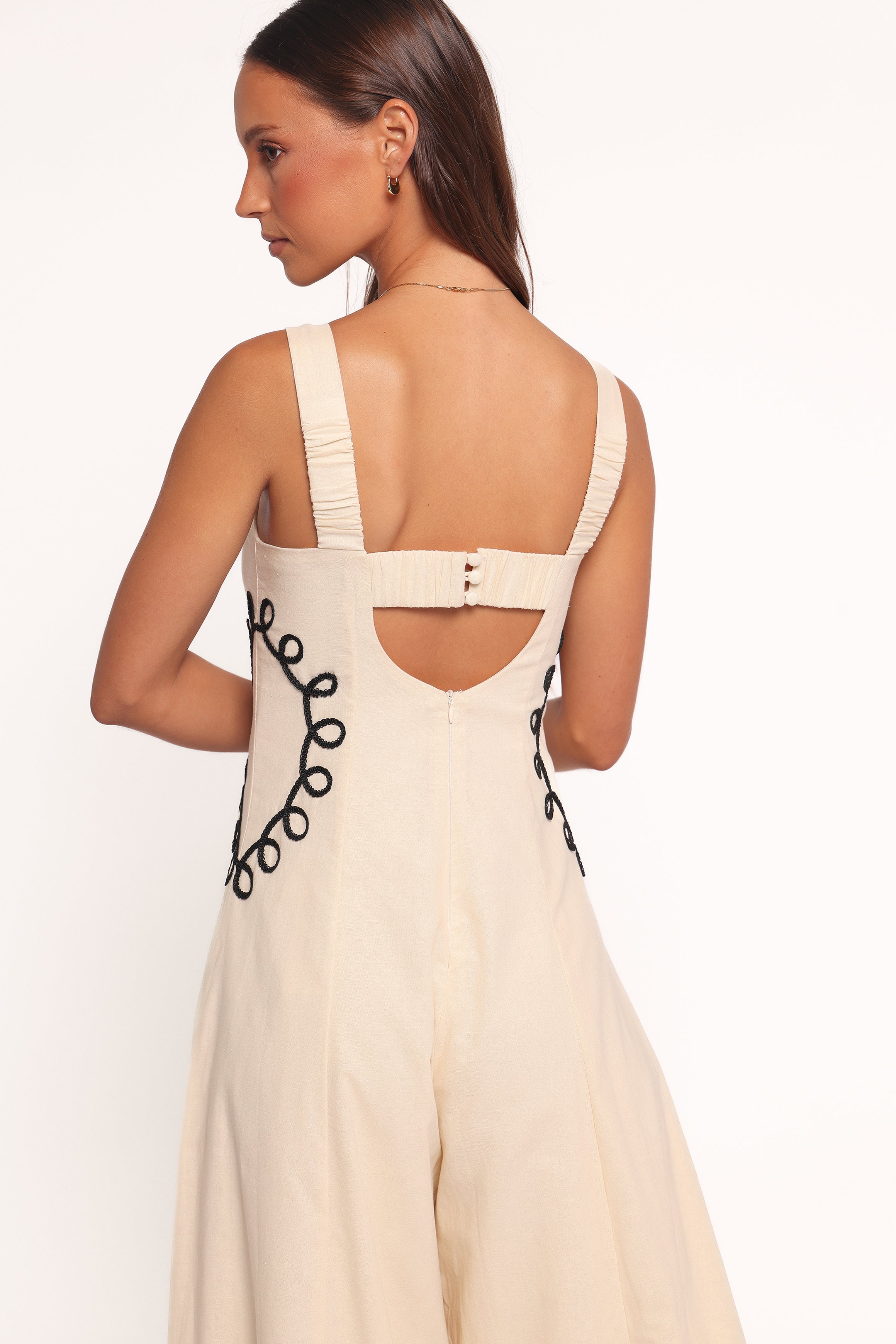 Crete Jumpsuit - Ivory