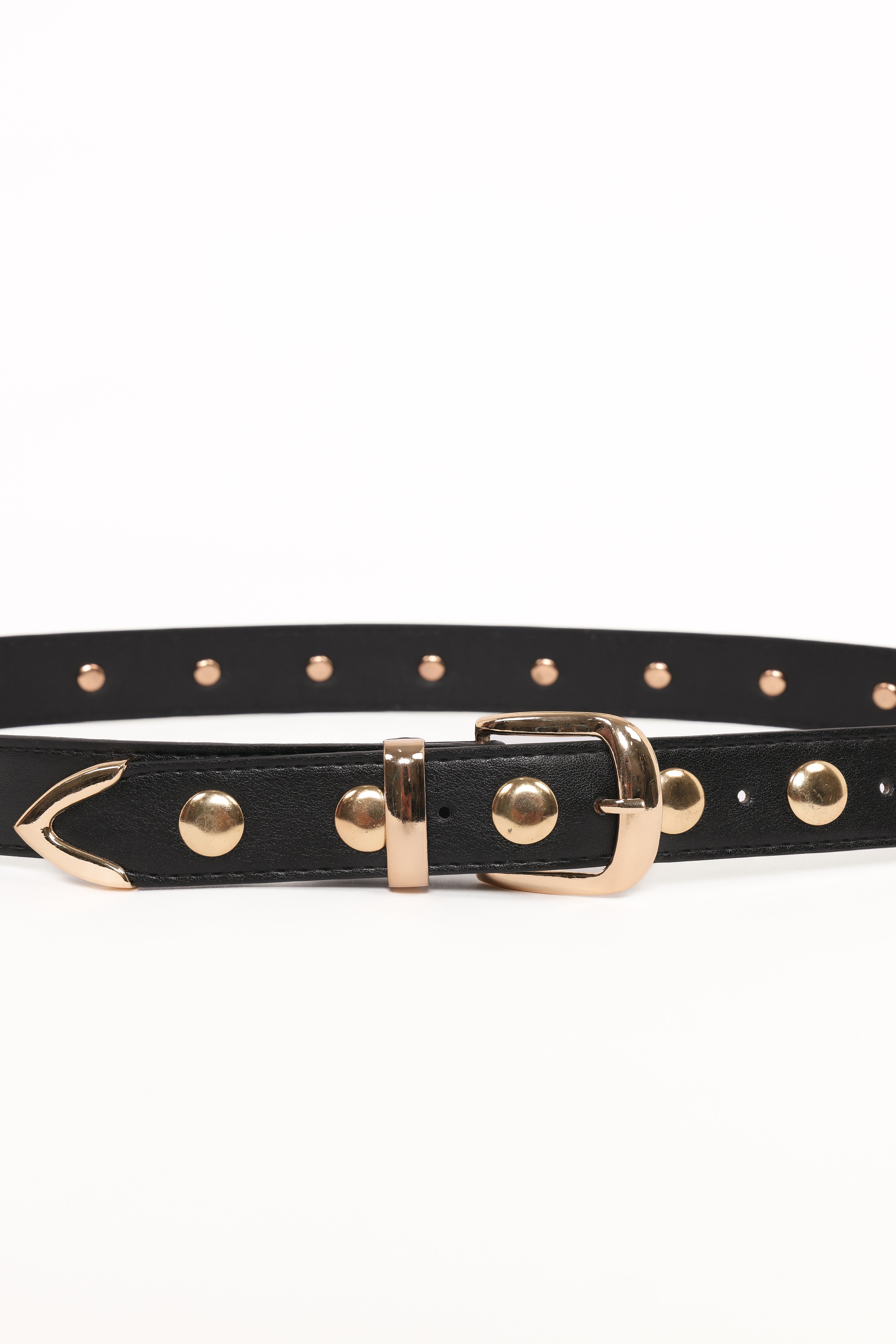 Dallas Studded Belt - Black