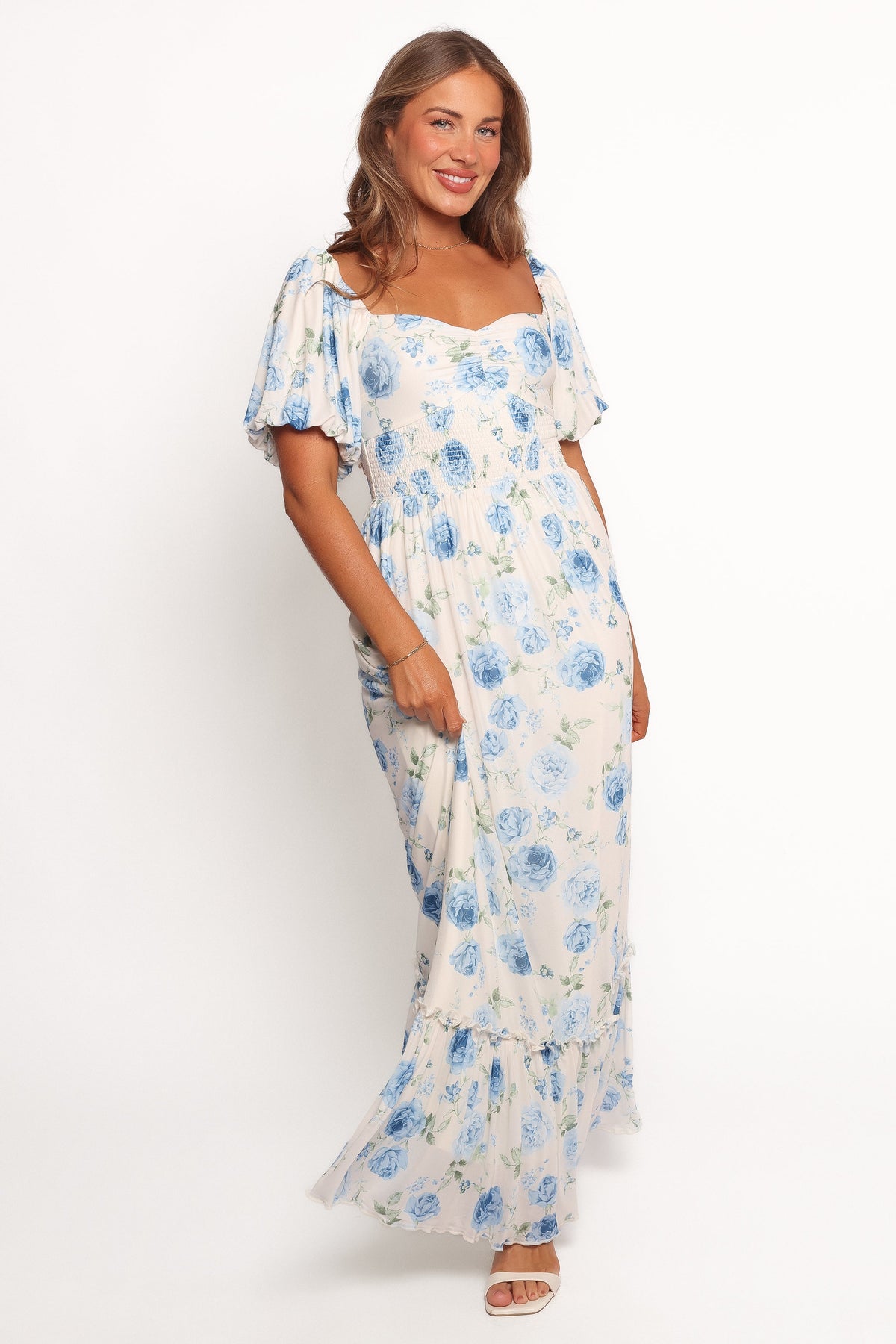 Devon Maxi Short Sleeve Dress - Summer Song