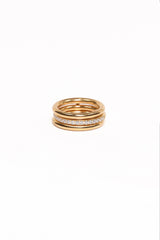 Domitia Ring Set - Gold