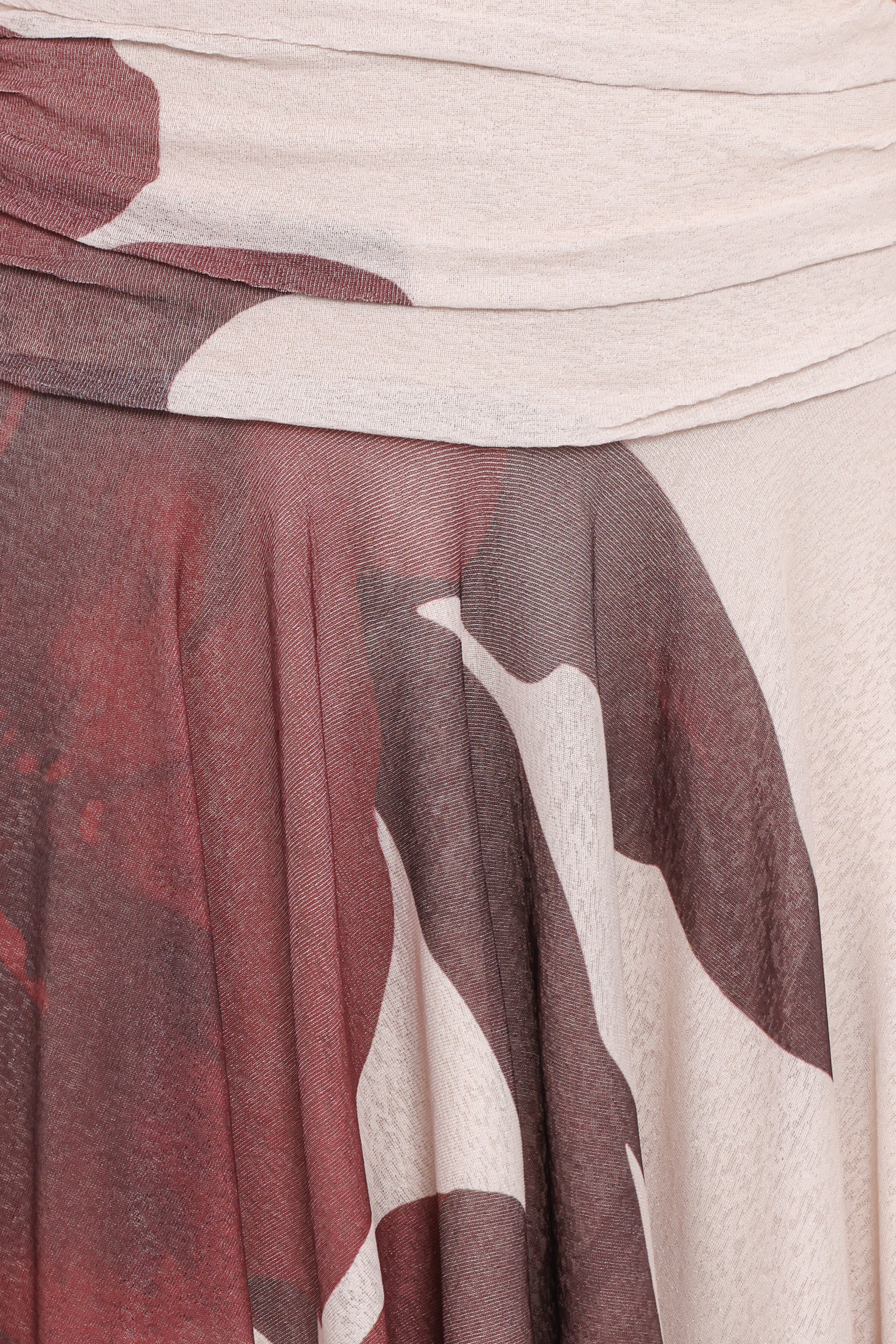 Doreen Midi Dress - Brown Floral