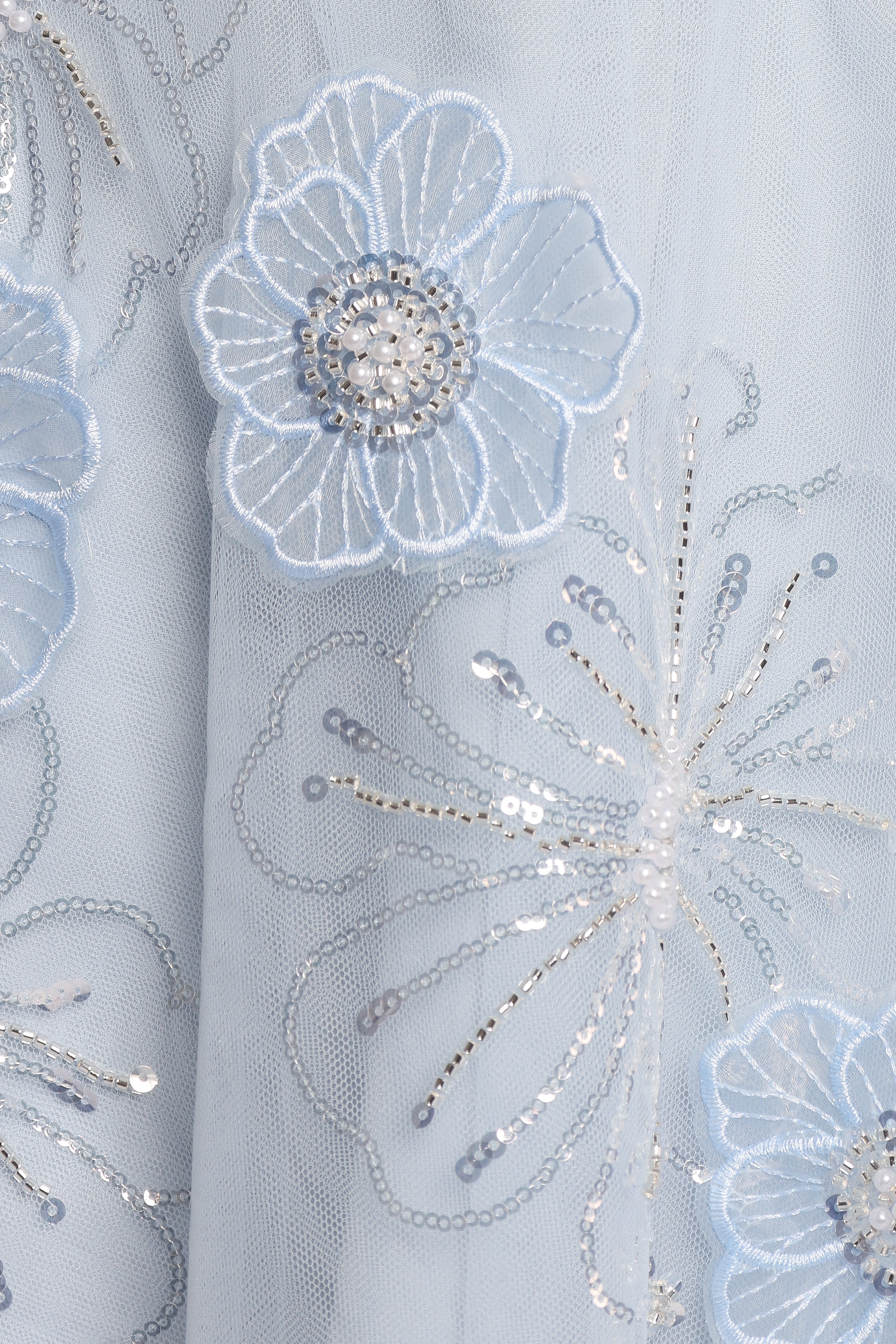 Evangeline Mini Dress - Blue