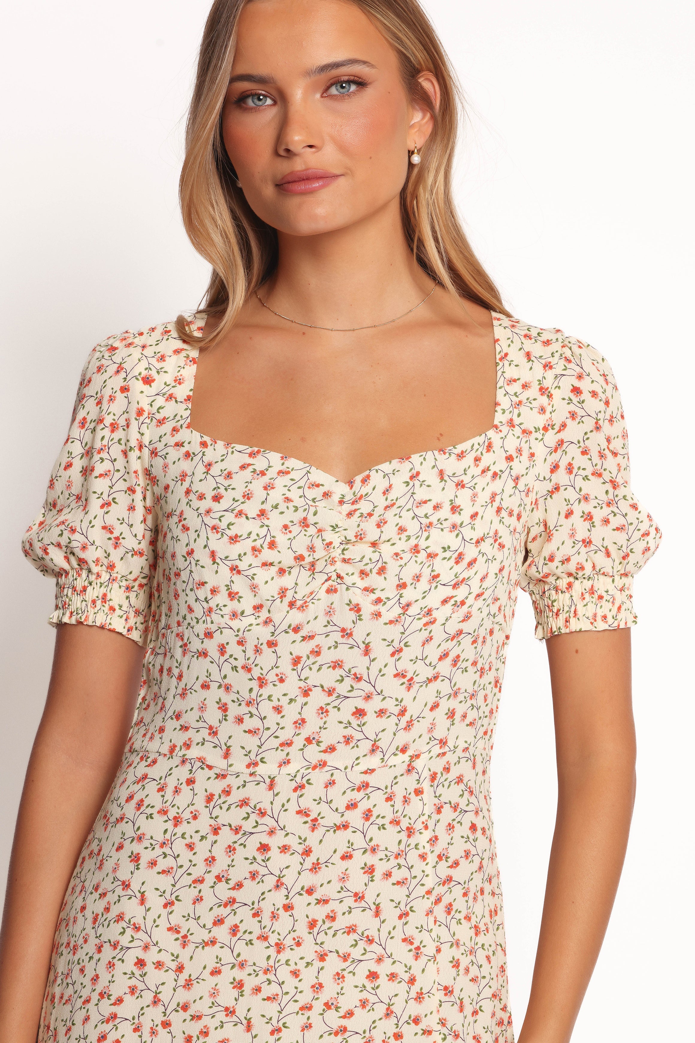 Franklin Dress - Cream Floral