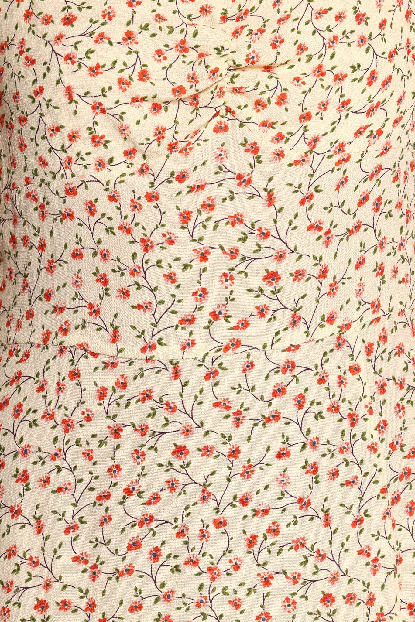 Franklin Dress - Cream Floral