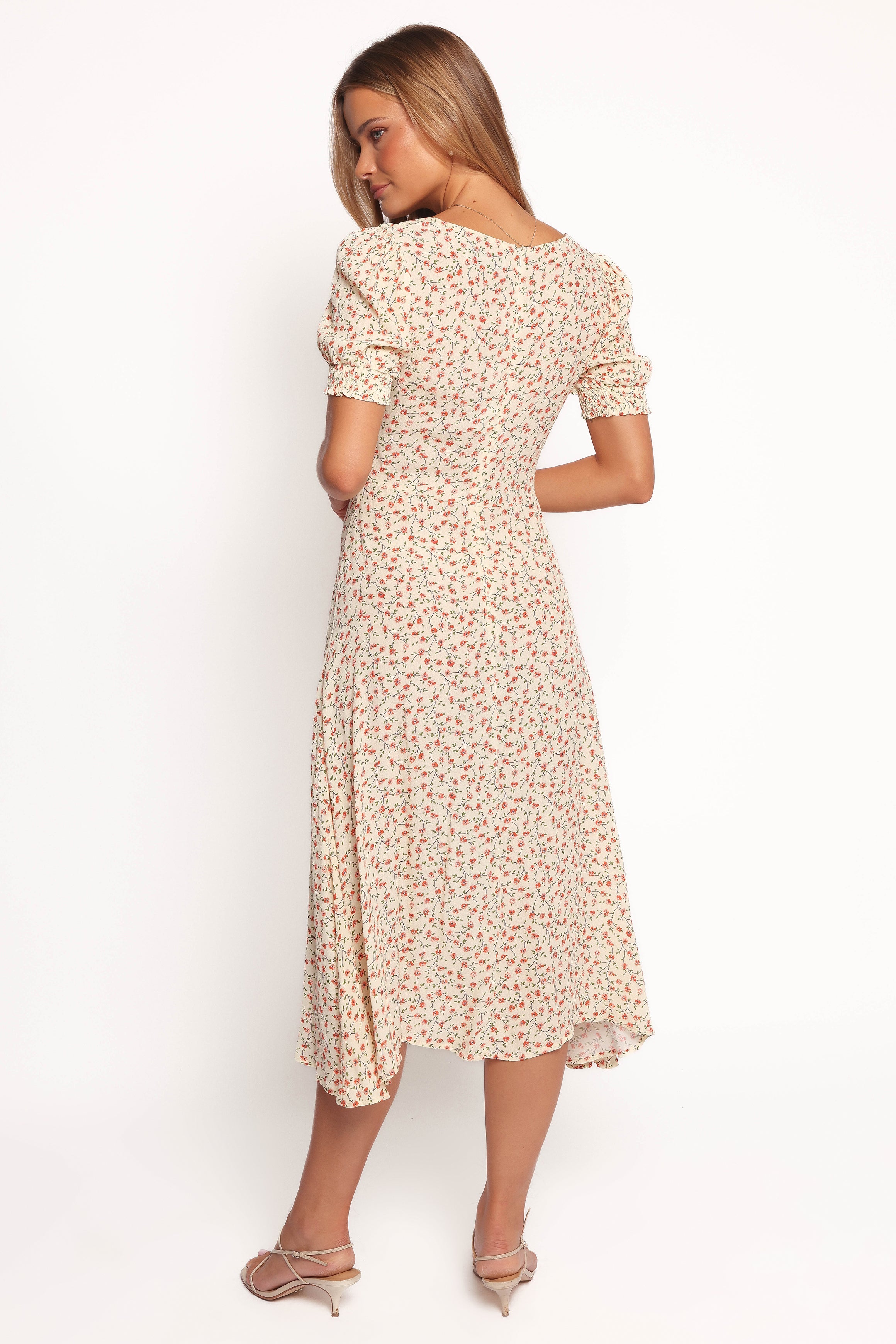 Franklin Dress - Cream Floral