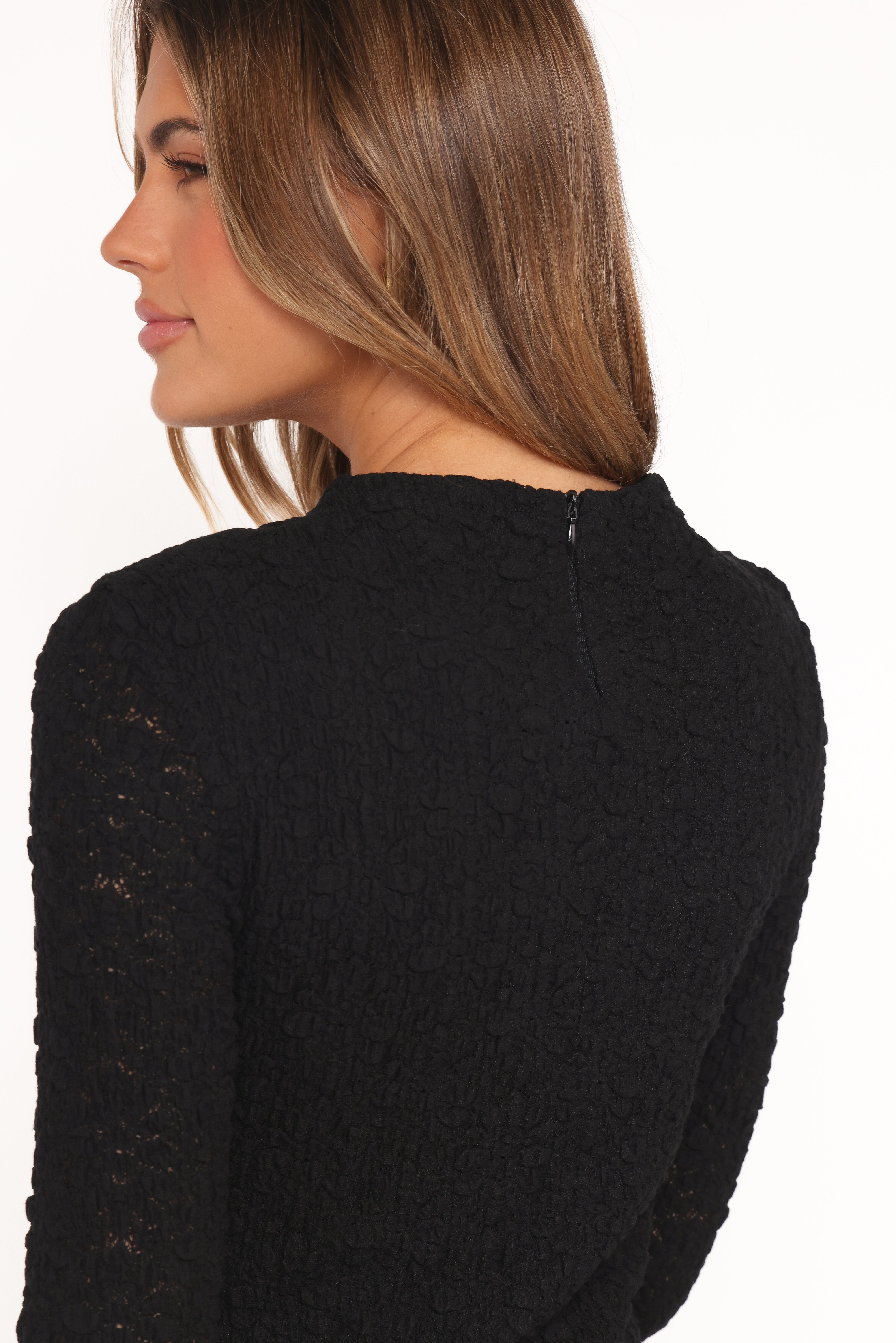 Gracie Lace Pant Set - Black