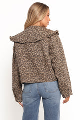 Jaelle Leopard Print Jacket - Leopard