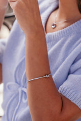 Jarvis Knot Bracelet - Silver