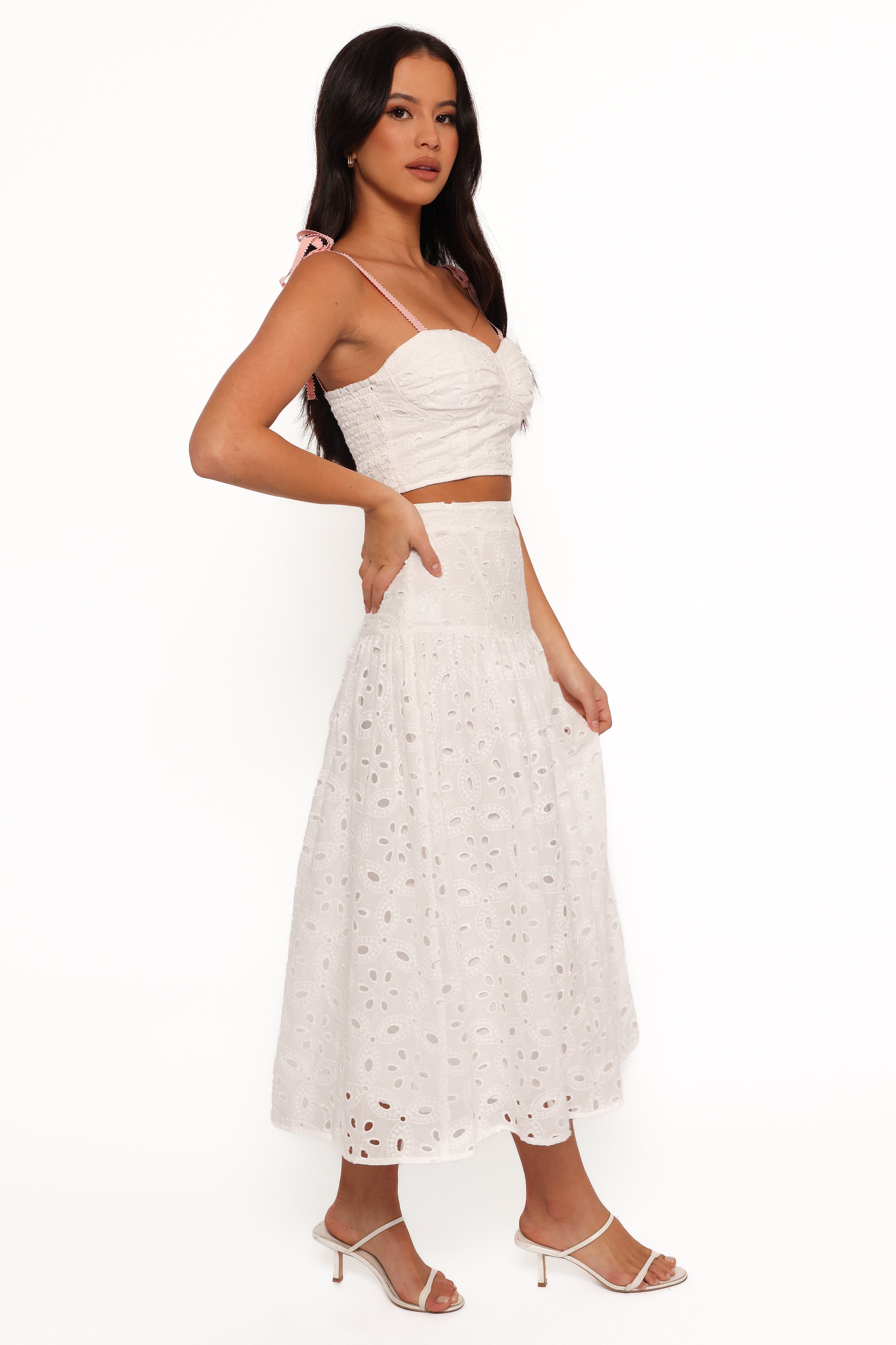 Kara Two Piece Set - White