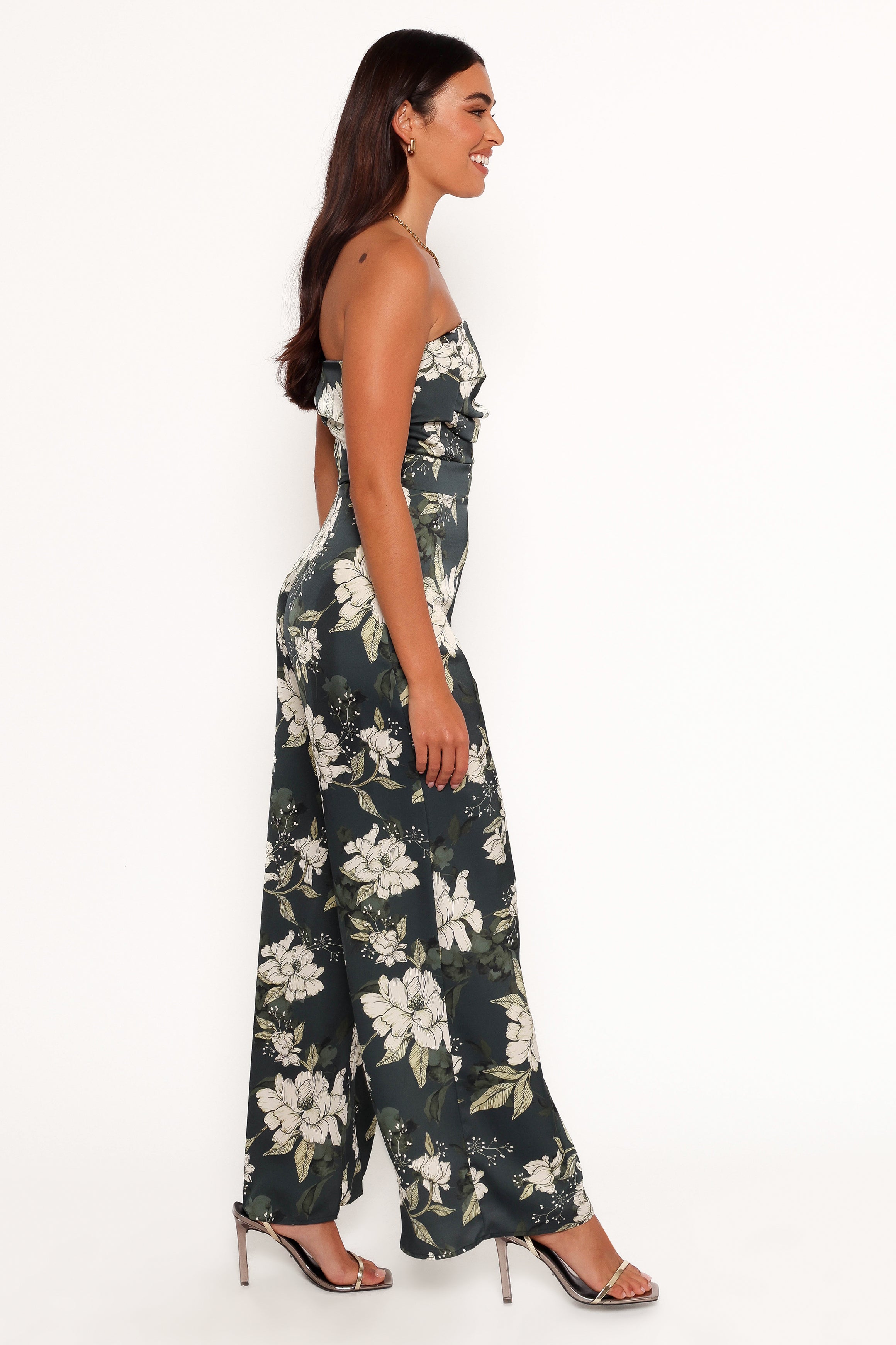 Karina Jumpsuit - Green Multi