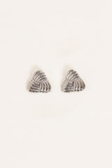 Katana Earrings - Silver