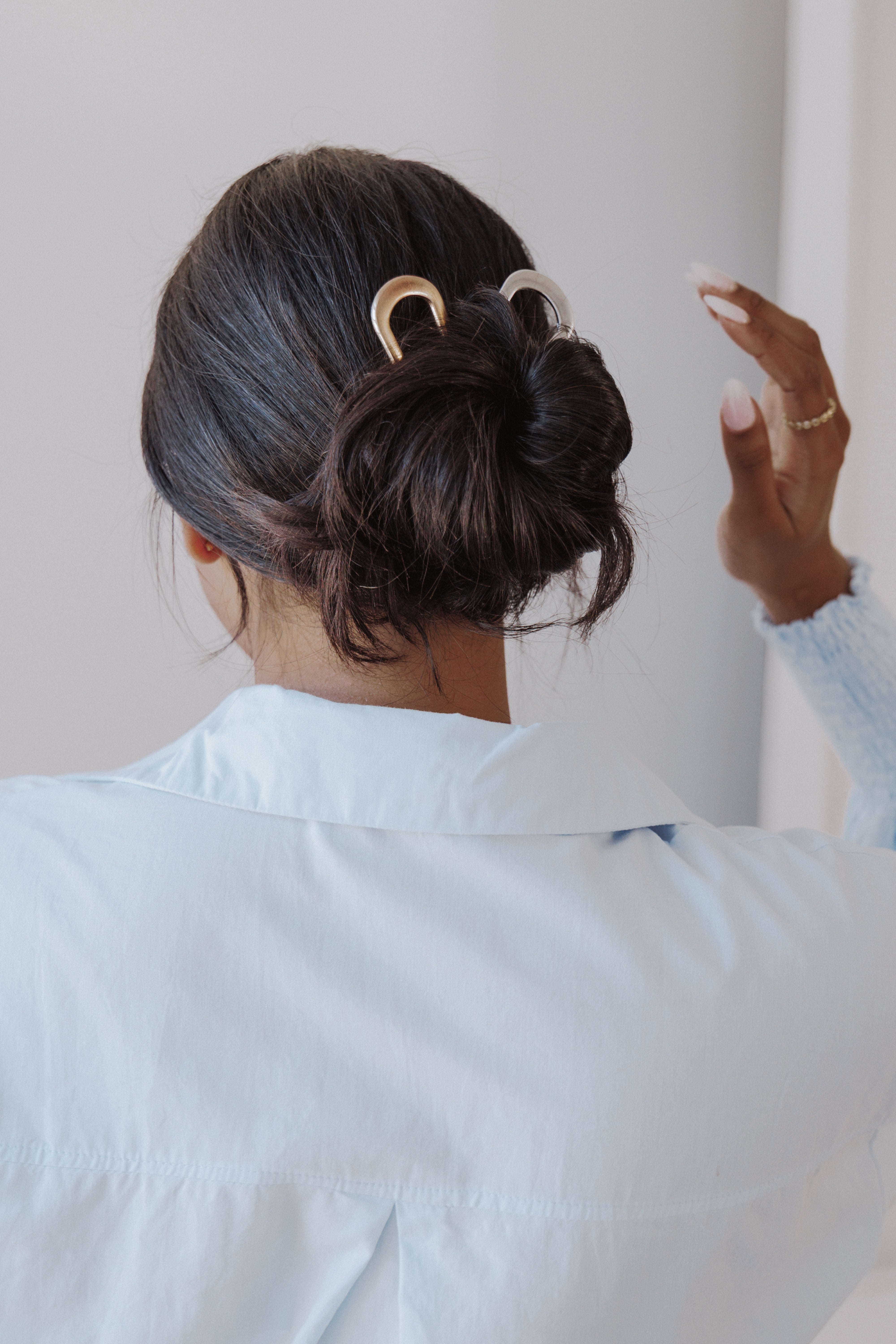 Keira Hair Pin Set - Gold/Silver