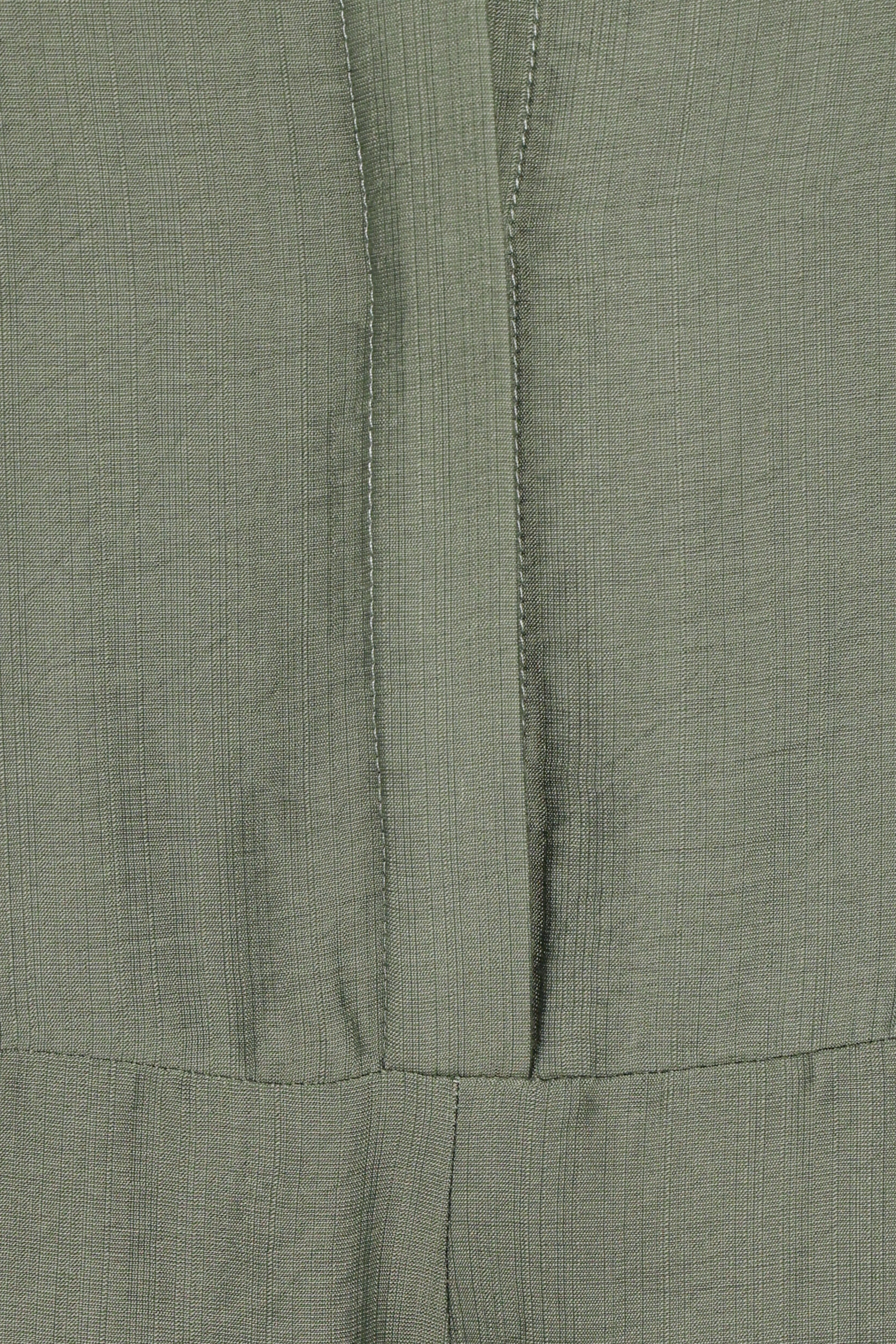 Kiya Drop Waist Romper - Palm Green