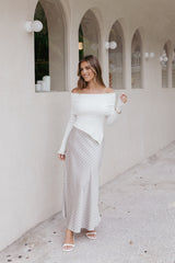 Corrina Midi Skirt - Stripe