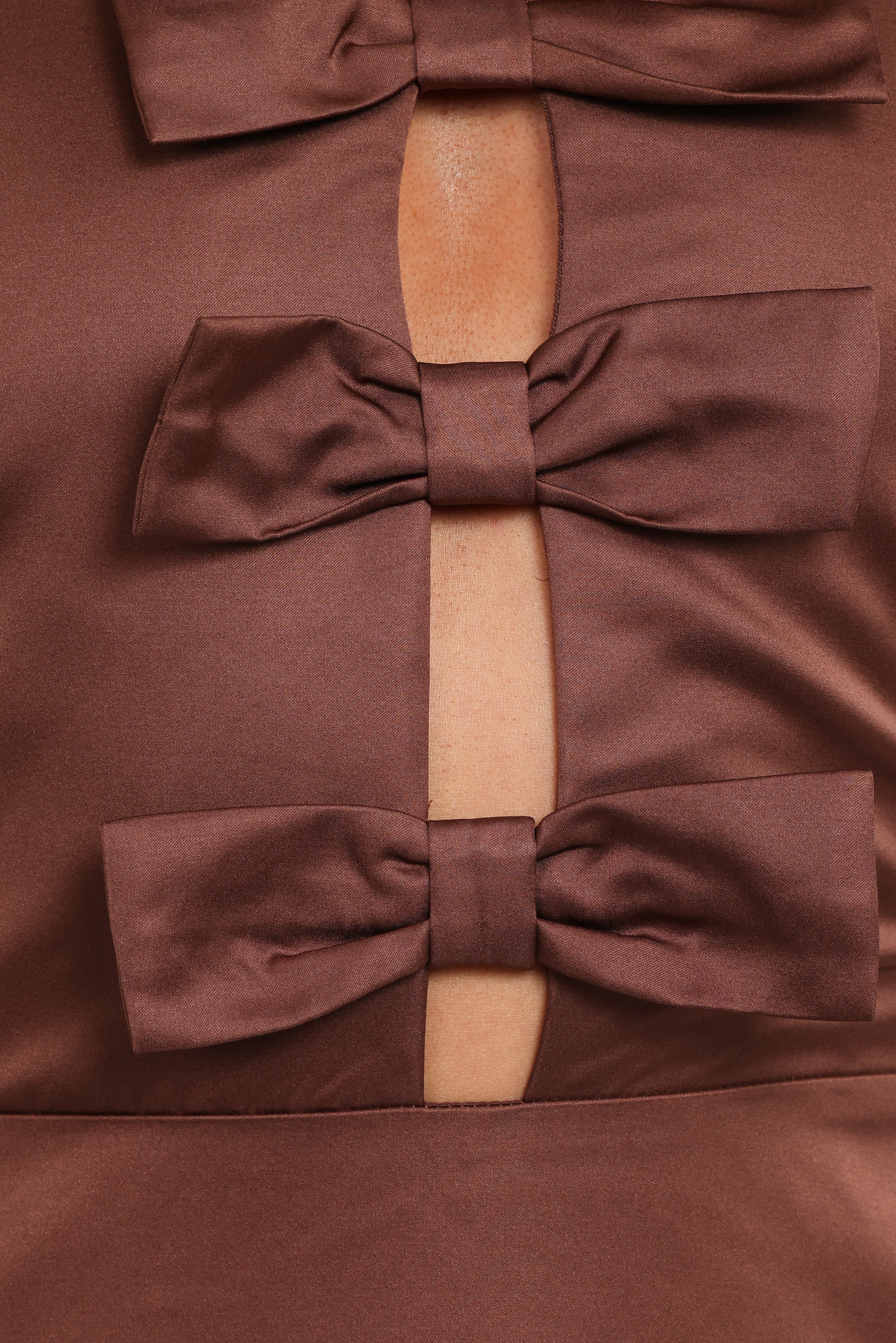 Norva Maxi Dress - Brown