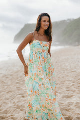 Odessa Maxi Dress - Golden Palm