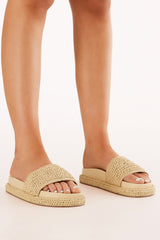 Quartilla Sandals - Natural Raffia