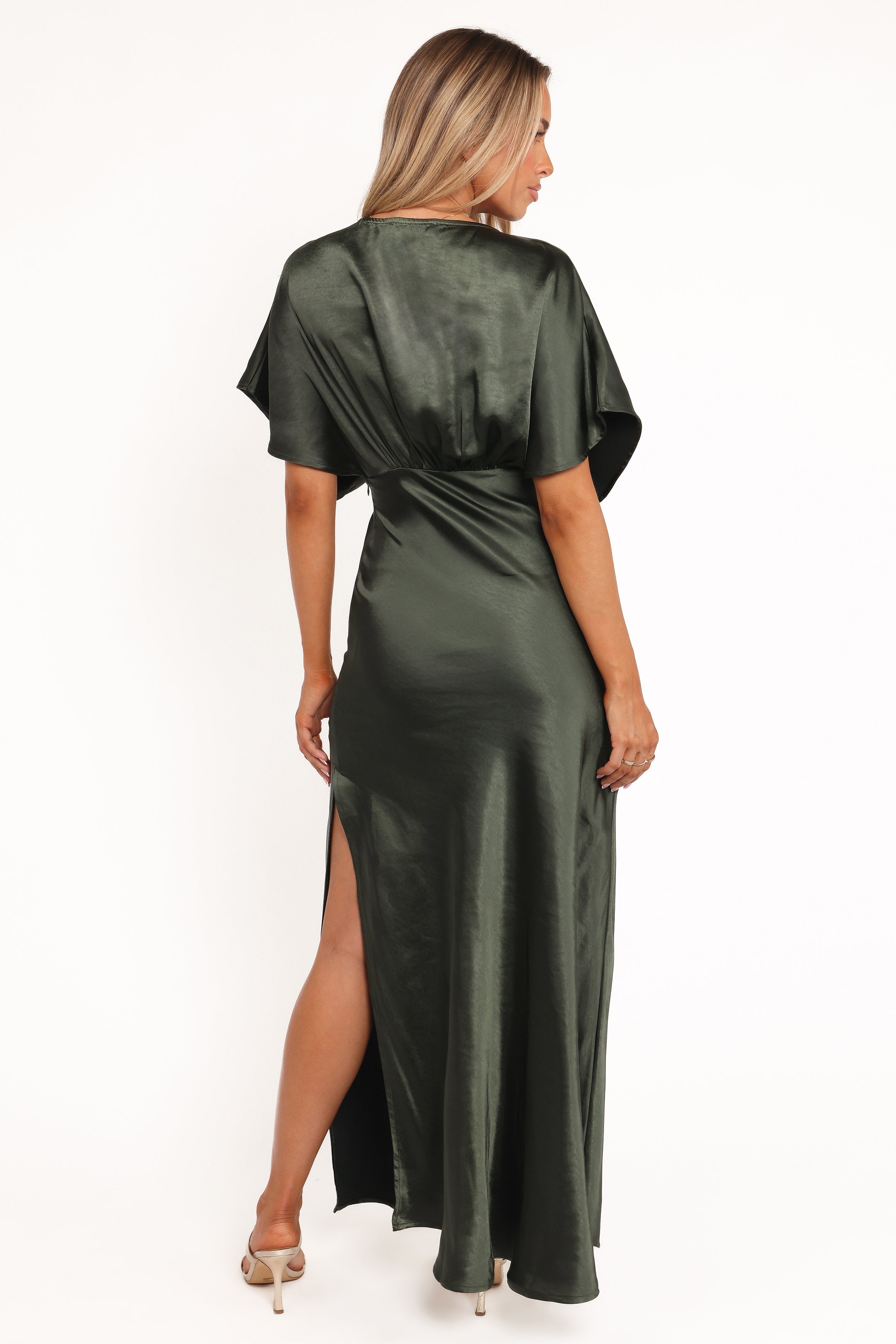 Ricki Maxi Dress - Olive Green