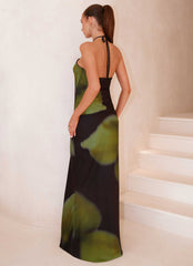 Rosetta Top - Lime Flower